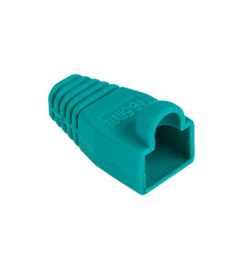 Kryt na konektor 8P8C (RJ45)zelený(100ks)
