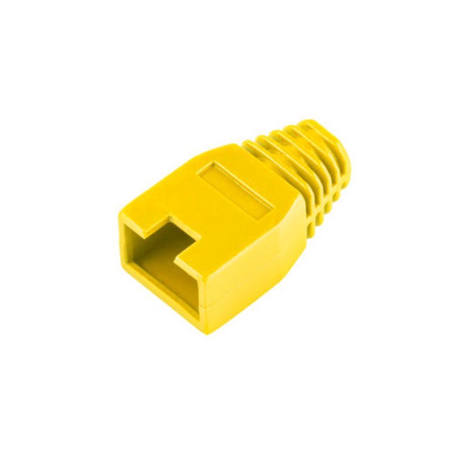 Kryt na konektor 8P8C (RJ45)žltý(100ks)
