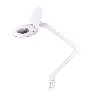 Lampa s lupou 5D 8W (60x2835 SMD) REBEL TOOLS