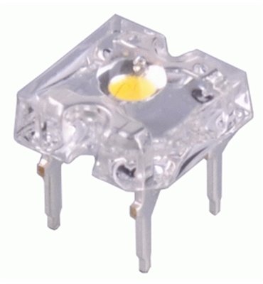 LED 3mm FLUX modrá 2000-3000mcd
