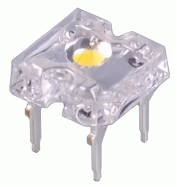 LED 3mm FLUX modrá 2000-3000mcd