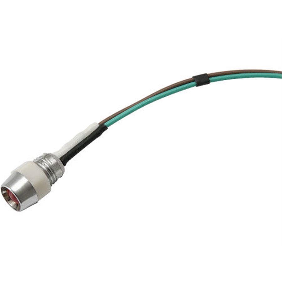 LED 5mm kontrolka červená blik.12V