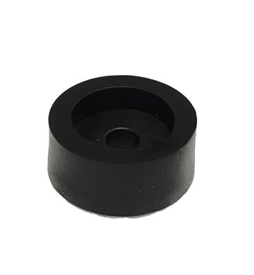 Nožička plastová čierna 14 mm x 5 mm