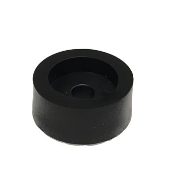 Nožička plastová čierna 14 mm x 5 mm