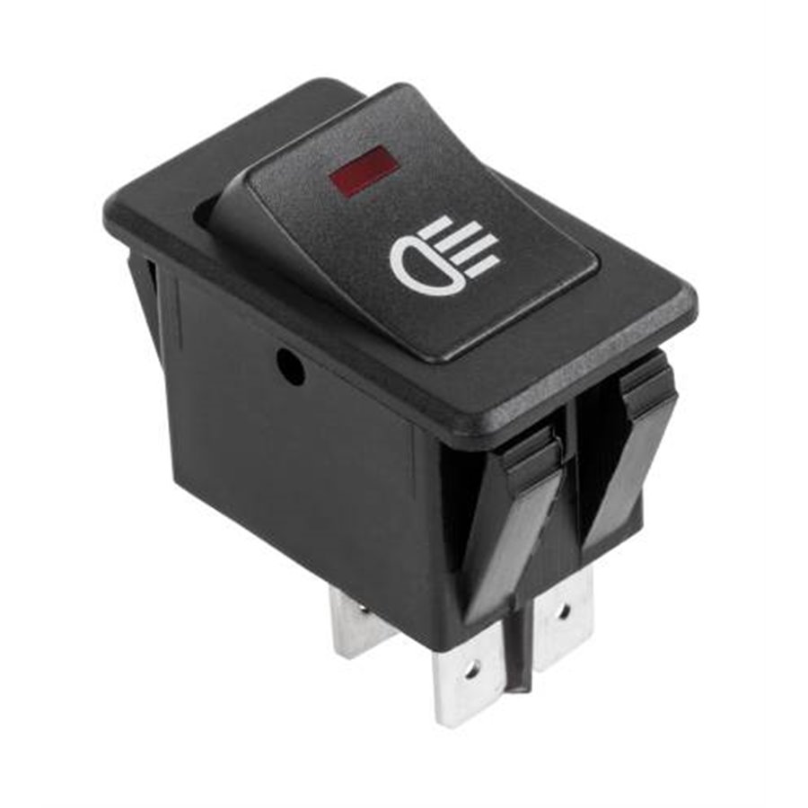 Prepínač kolískový ASW-17D 4pin
