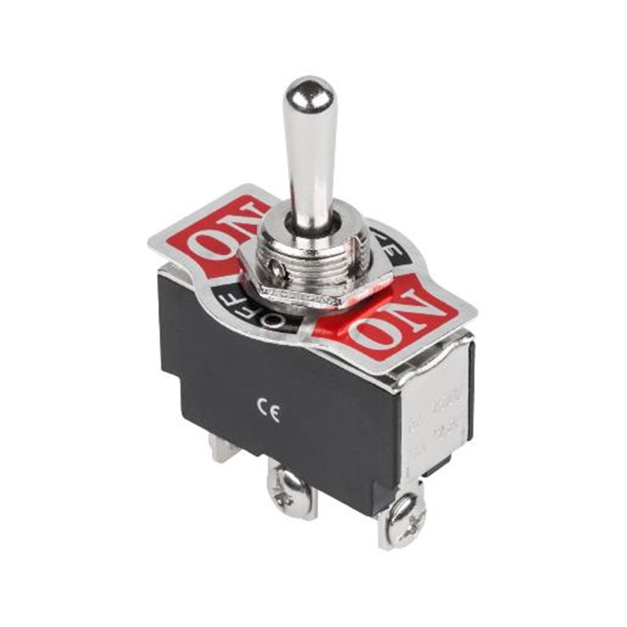Prepínač páčkový KN3(B)-123 3pin vrátny
