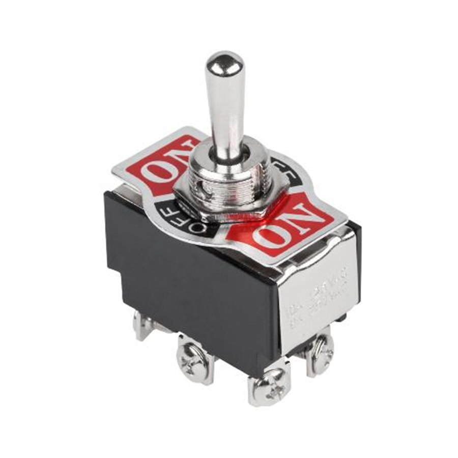 Prepínač páčkový KN3(B)-223 6pin vrátny