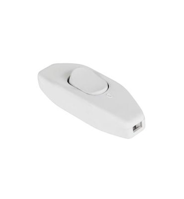 Prepínač priebežný 2,5A/250V biely
