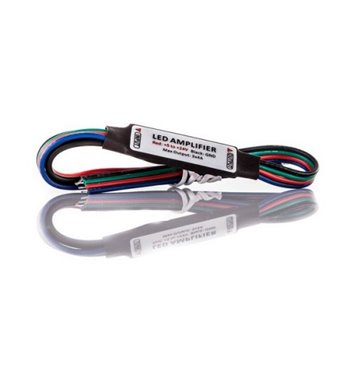 Priebežný zosilňovač pre RGB LED pásy 12A