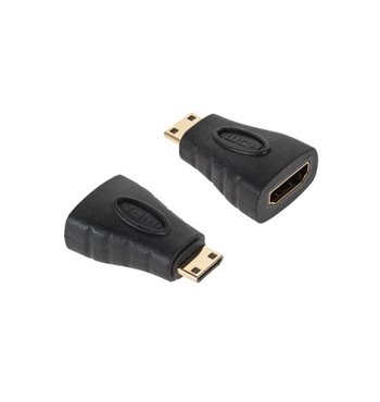 Redukcia HDMI zásuvka-zástrčka mini HDMI pozlat.