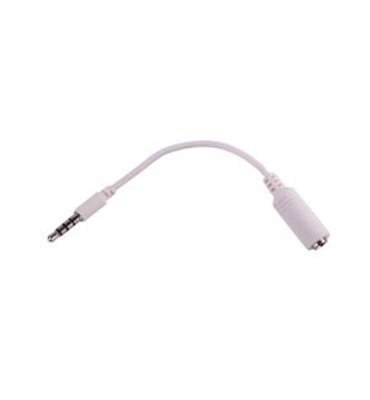 Redukcia Ipod - Jack 3,5mm zásuv. biela