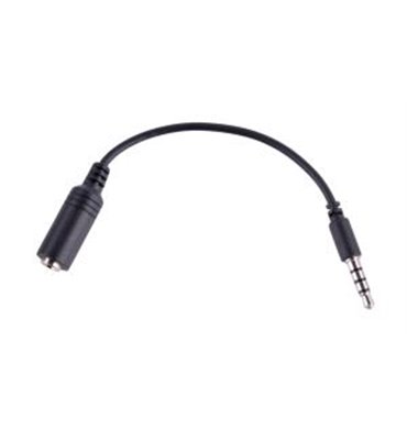 Redukcia Ipod - Jack 3,5mm zásuv. čierna