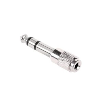 Redukcia Jack 6,3 - Jack 3,5 zásuv.kov.stereo