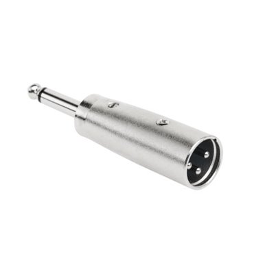Redukcia Jack 6,3 - XLR zástrč.