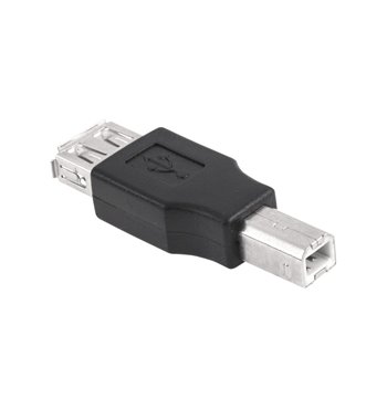 Redukcia USB B - USB A zásuv.