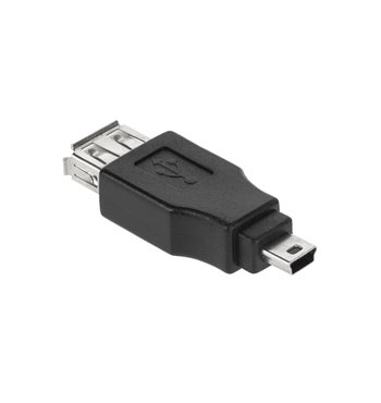 Redukcia USB mini 5P - USB A zásuv.