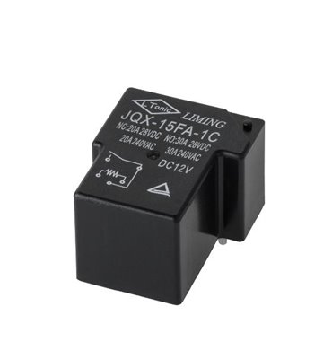 RELE 30A/12V JQX-15FA-1C