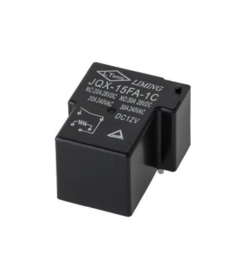 RELE 30A/12V JQX-15FA-1C