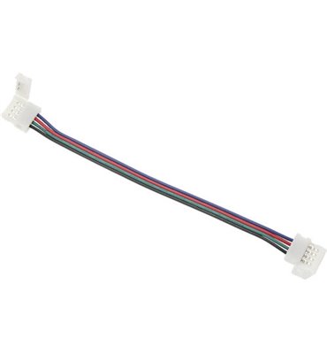 Spojka pre 10mm RGB LED pásy - káblová 4 pin