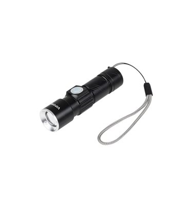 Svietidlo ručné VIPOW 3W ZOOM, USB konektor