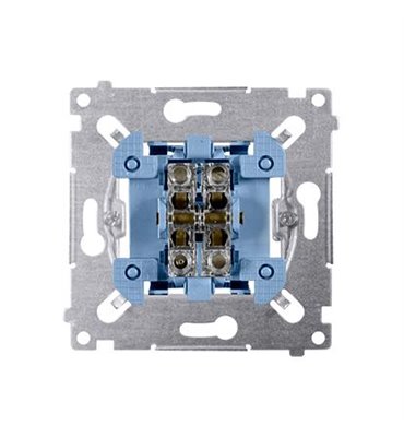 Tlačidlo spínacie Simon 54 dvojité (strojček) 10AX 250V