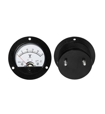 VOLTMETER - analogovy 25V okruhly