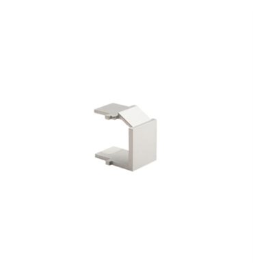 Záslepka otvoru RJ45/RJ12 Simon strieborná