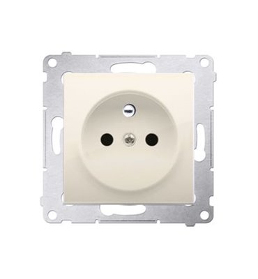 Zásuvka 250 V Simon 54 premium s clonkami modul béžová