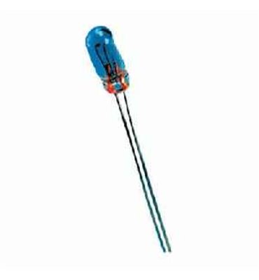 Žiarovky 3V/50mA modra 8x3mm