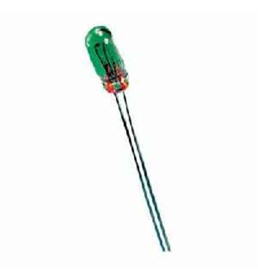 Žiarovky 9V/50mA zelena 8x3mm