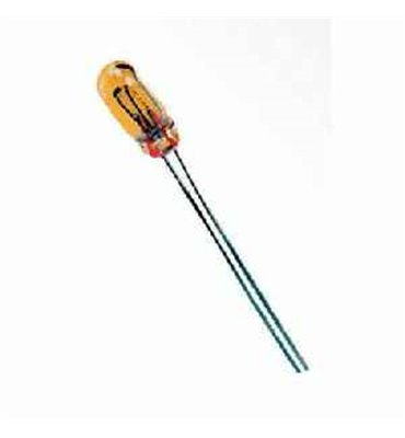 Žiarovky 9V/50mA-žlta 8x3mm