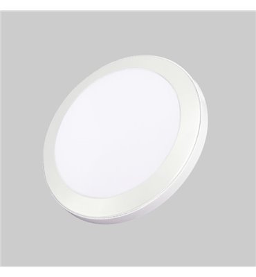 LED Svietidlo okrúhle 12W, IP44, 4000K, 855lm