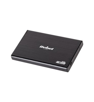 Box na disk 2.5" SATA USB typ C Rebel hliníkový