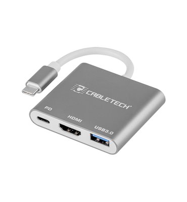Adapter USB Typ C - zásuvka USB 3.0,HDMI,USB 2.0 Typ C