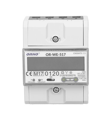 Elektromer 3-fázový LCD...