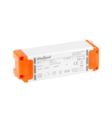 Nap.adapter 12V/ 2,5A 30W Rebel (YSL36-1202500)