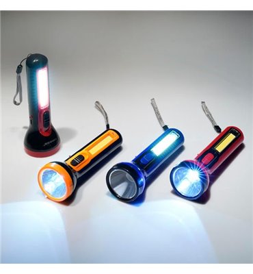 Svietidlo TIROSS ručné TS1855, 3W+3W, 1200mAh