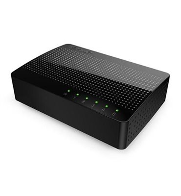 Switch SG105 5-port.Gigabit Ethernet 10/100/1000 Mbps