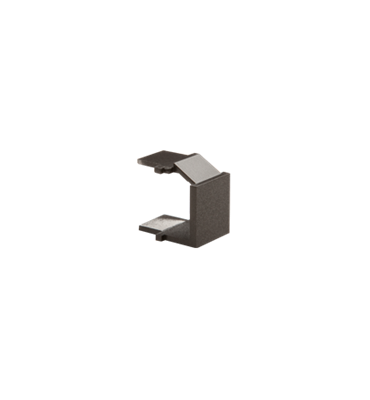 Záslepka otvoru RJ45/RJ12 Simon antracit