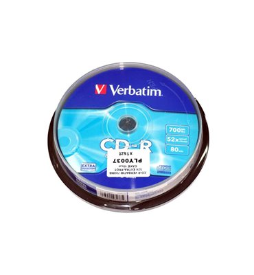 CD-R VERBATIM 700MB/52x EXTRA.PROT. (10ks)