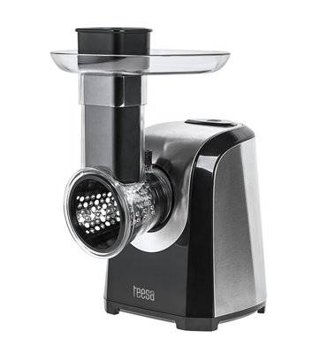 Elektrické strúhadlo TEESA - 5 nástavcov, čierne/inox