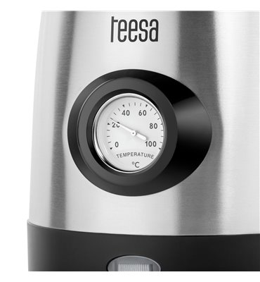 Rýchlovarná kanvica TEESA 1,7l 2200W s indikátorom teploty vody
