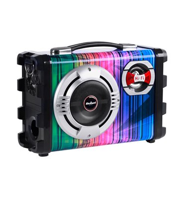 Prenosný reproduktor s funkciou MP3, Bluetooth, FM rádio REBEL