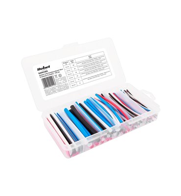 Zmršťovacie bužírky 10cm, farebné, 170ks