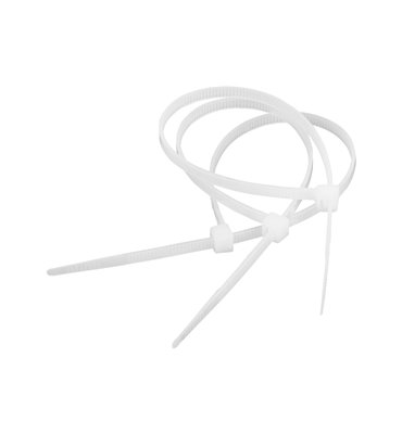 Sťahovacie pásiky biele 7,2mm/50cm(50ks)