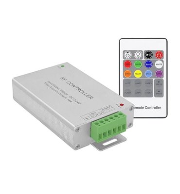 Regulátor pre RGB LED pásy, rádiový, 24A