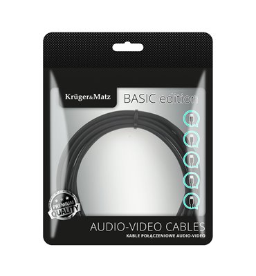 Kábel RCA 2x - RCA 2x, 5m...
