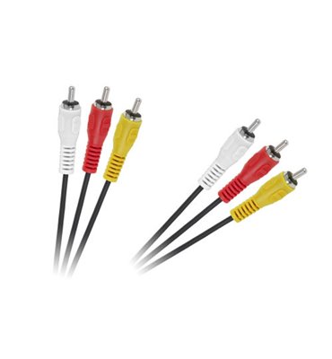 Kábel RCA 3x - RCA 3x, 1,5m