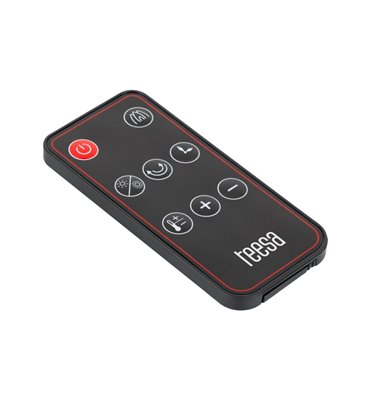 Stĺpový elektrický ohrievač PTC 1000/2000W imitácia krbu TEESA