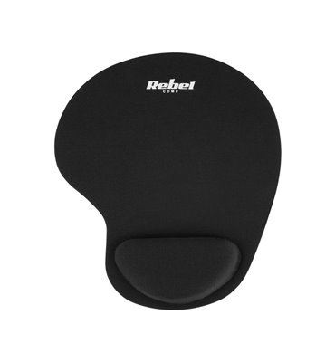 Podložka pod myš ergonomická REBEL čierna